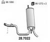 ASSO 28.7022 End Silencer